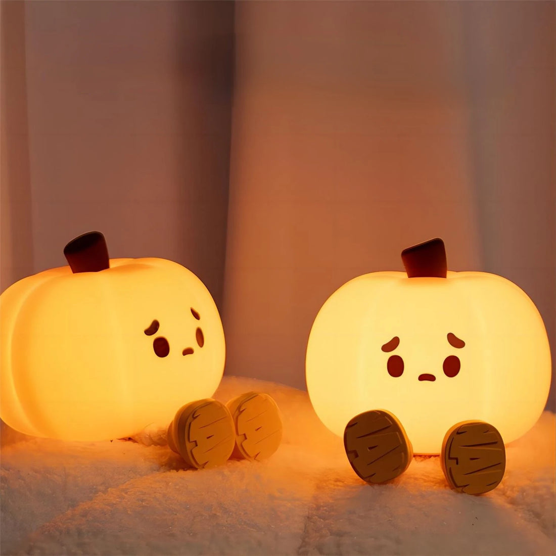 Lampe de Nuit Citrouille Halloween