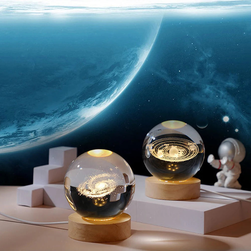 Lampe de Nuit Galaxie 3D