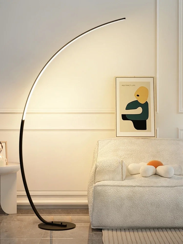 LuceArco - Lampadaire de Salon Moderne Minimaliste