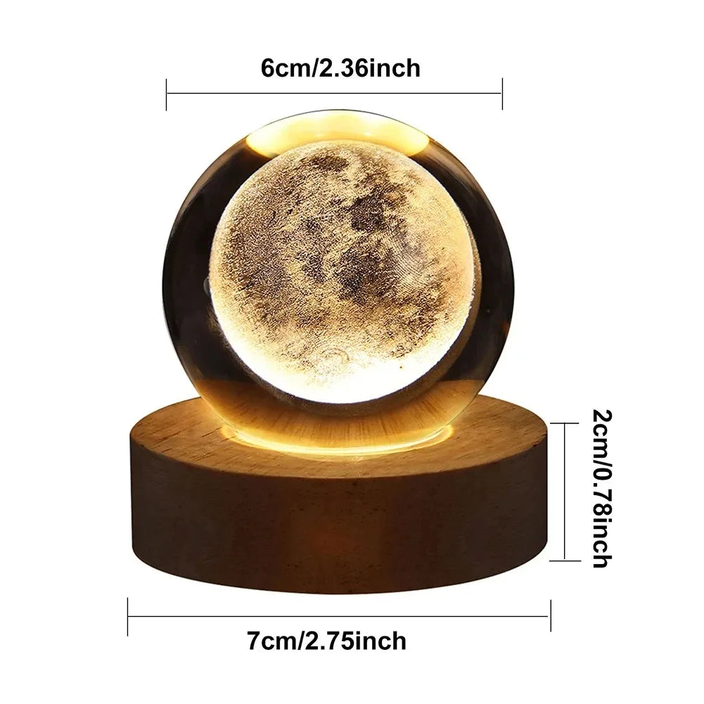 Lampe de Nuit Galaxie 3D