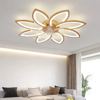 Plafonnier Moderne LED avec Ventilateur