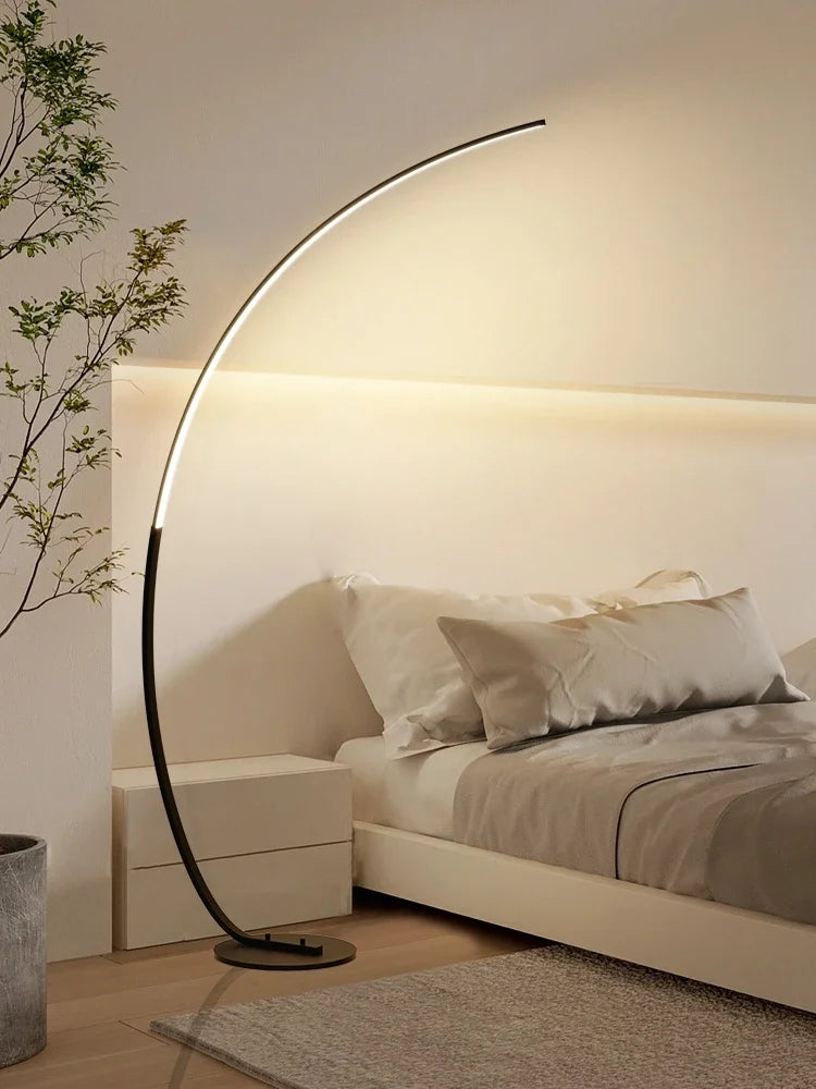 LuceArco - Lampadaire de Salon Moderne Minimaliste