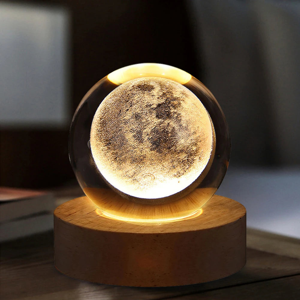 Lampe de Nuit Galaxie 3D